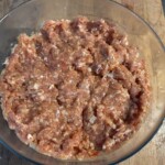 farsz na meatloaf w szklanej misce