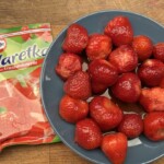 świeże truskawki na talerzu