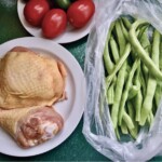 Udko z kurczaka duszone z fasolką i ziemniakami składniki