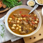 Zupa chilli con carne z fasolą