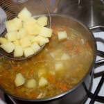 Zupa ogórkowa z kurczakiem