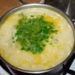 Zupa ogórkowa z kurczakiem