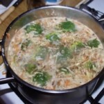 Zupa z brokułem na kurczaku