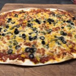 flammkuchen z bresaolą przygotowanie