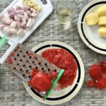 starte pomidory na talerzu