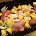 Kurczak pieczony po włosku z karczochami