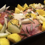 Kurczak pieczony po włosku z karczochami