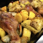 Kurczak pieczony po włosku z karczochami