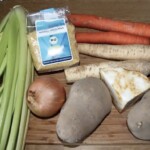 Zimowa zupa jarzynowa z kaszą jaglaną składniki