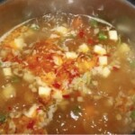 zupa rybna zagęszczana warzywami