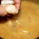 zupa rybna zagęszczana warzywami