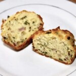 Babeczki na słono z szynką wędzoną i serem