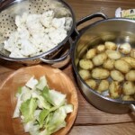 świeże warzywa w kuchni