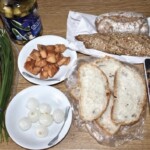 Grzanki z raclette składniki