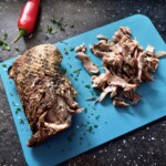 upieczona pierś z kaczki szarpana