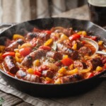 kiełbasa duszona w pomidorach