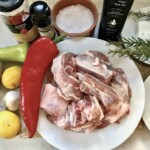 Kleftiko jagnięcina pieczona po zbójnicku składniki