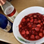 Kruszon truskawkowy z malinami i Martini Rosso