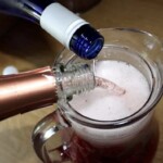Kruszon truskawkowy z malinami i Martini Rosso