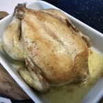 Kurczak pieczony w całości z cytryną po włosku