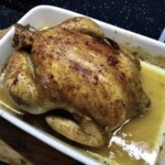 Kurczak pieczony w całości z cytryną po włosku