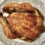 Kurczak pieczony w całości z cytryną po włosku