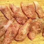 przyprawione polędwiczki z kurczaka