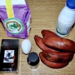 Makaron czekoladowy z musem bananowym i chilli składniki