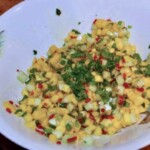 Salsa z mango ogórka i limonki lekko pikantna