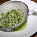 starte ogórki odciekają na sicie