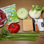 Zupa minestrone z mrożonych warzyw składniki