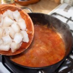 zupa rybna z krewetkami z dorszem