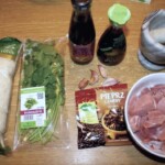 Zupa tajska z ryżem i pulpetami wieprzowymi składniki