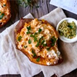 Bataty z piekarnika z serem feta