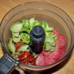 przygotowanie w malakserze farszu do palmierów