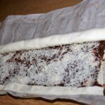 Palmiery na słono z salami przygotowanie