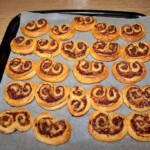 Palmiery na słono z salami