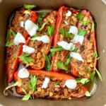 Papryka pieczona faszerowana tuńczykiem