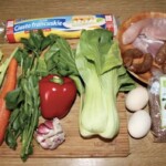 Paszteciki z mięsem i warzywami składniki