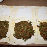 Paszteciki z mięsem i warzywami