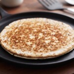 quesadilla po góralsku grzeje się na dużej patelni