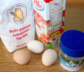 składniki na naleśniki