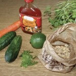 Sos słodko ostry z warzywami i kolendrą składniki