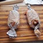 roladka z kurczaka z szynką dojrzewającą i mozzarellą piecze się w piekarniku